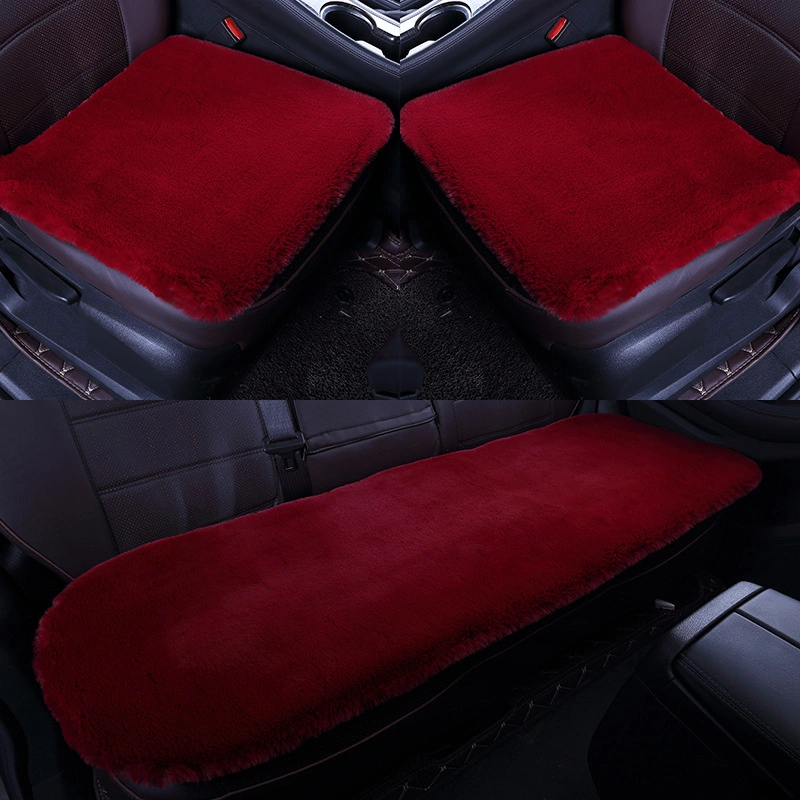 Faux Fur Seat Cushion Cover for Auto Car Accessories Decoration