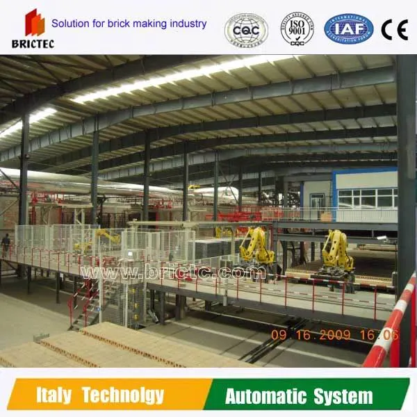Automatic Robotic Setting Machine of Brick Production Line