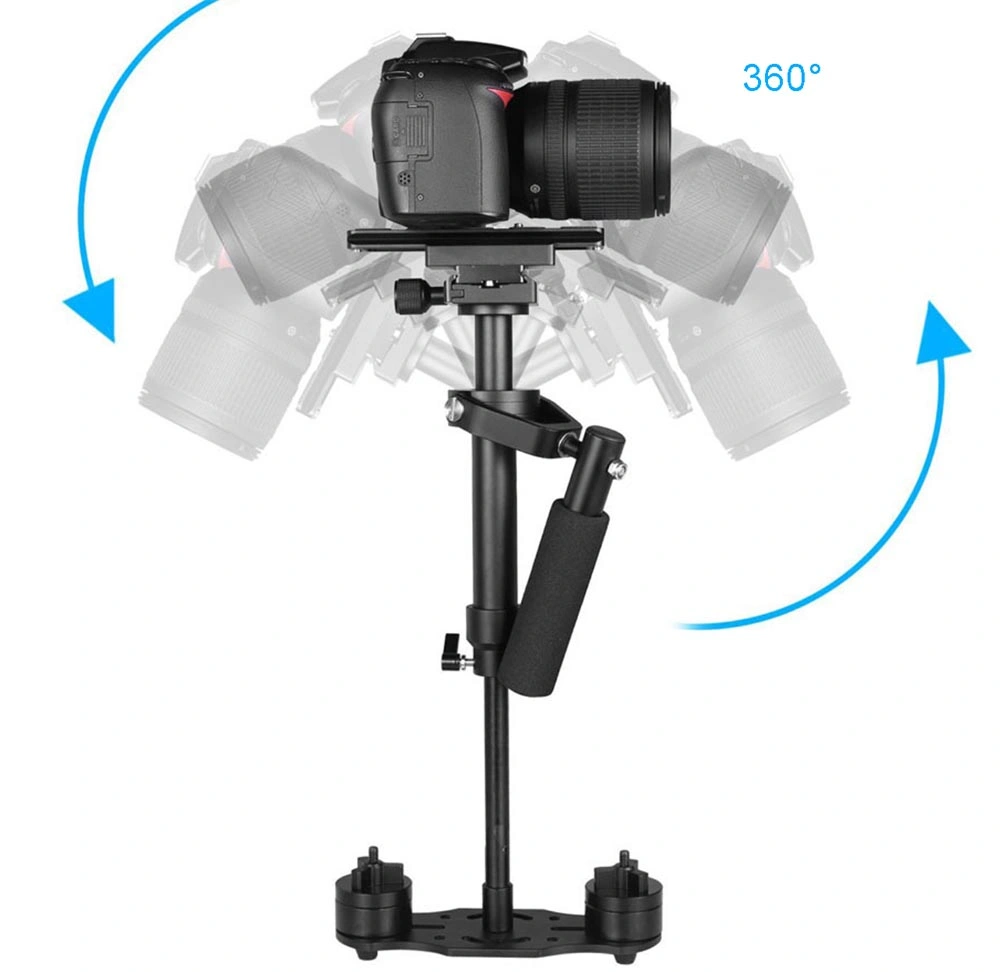 Professional 360 Degree Shooting Handheld Camera Stabilizer Steadicam for DV Recorder Small DSLR Camera