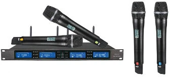 Digital Voice Recorder with External UHF Wireless Microphone