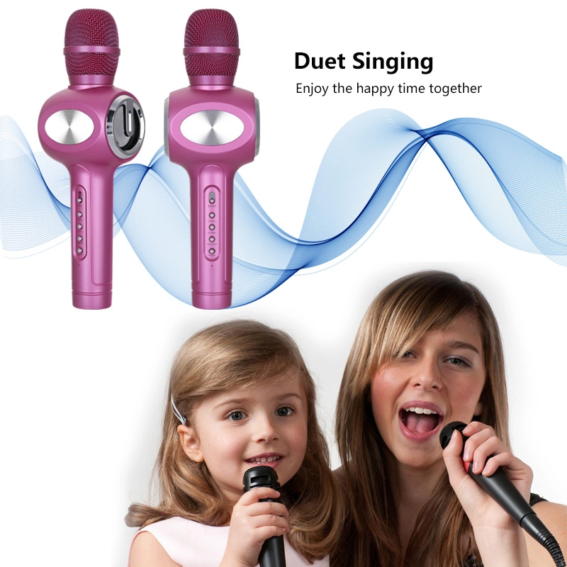 Duet Karaoke Microphone, Tws Singing Microphone Wireless Microphone