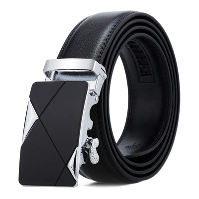 Automatic Belt Buckle Men's Belt Buckle Genuine Leather Belt Buckle