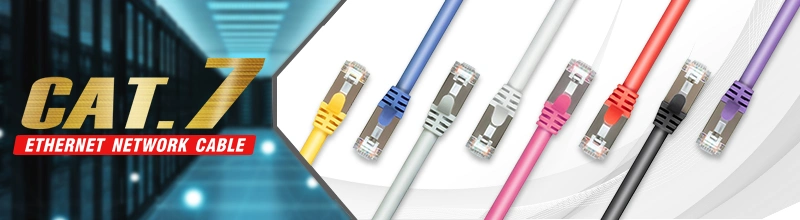 Customized CAT7 SFTP Patch Cable 26AWG Patch Cord Cable