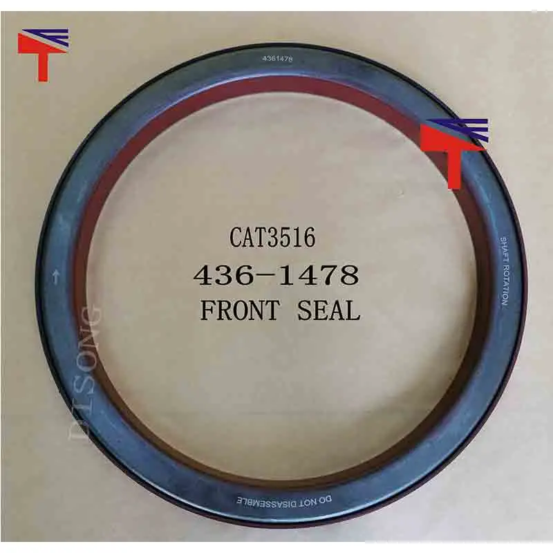 Ca-T3508 3512 3516 Engine Excavator Parts Crankshaft Oil Seal 436-1479 436-1478