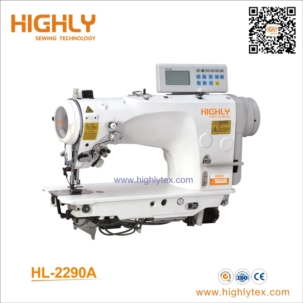 Computerized Electronic High Speed Industrial Pattern Zigzag Sewing Machine