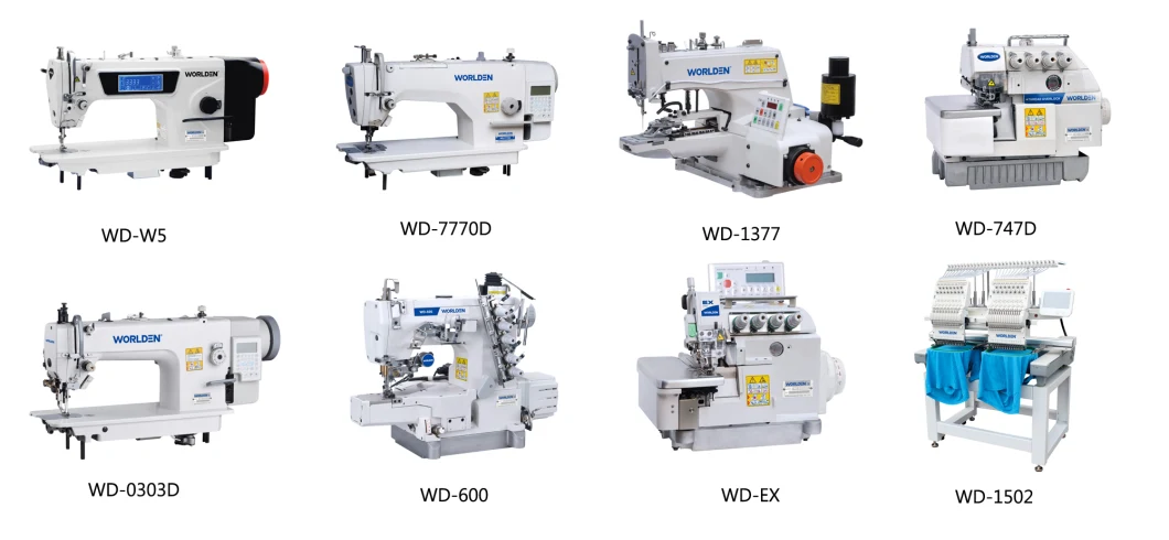 Br-3800d Direct Drive High-Speed Chain Stitch Sewing Machine
