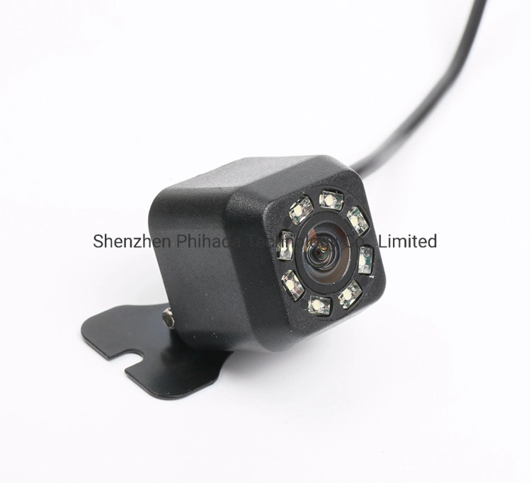 8-Lamp HD Reversing Camera Universal External Waterproof Rear View Camera