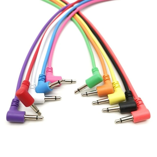 3.5 mm Male Mono to 3.5 mm Mono Patch Cable