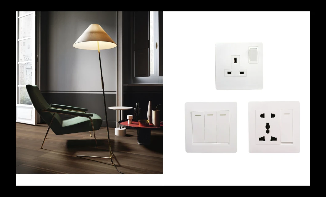 Button Electronic Button Switch Socket Wall Light Switch