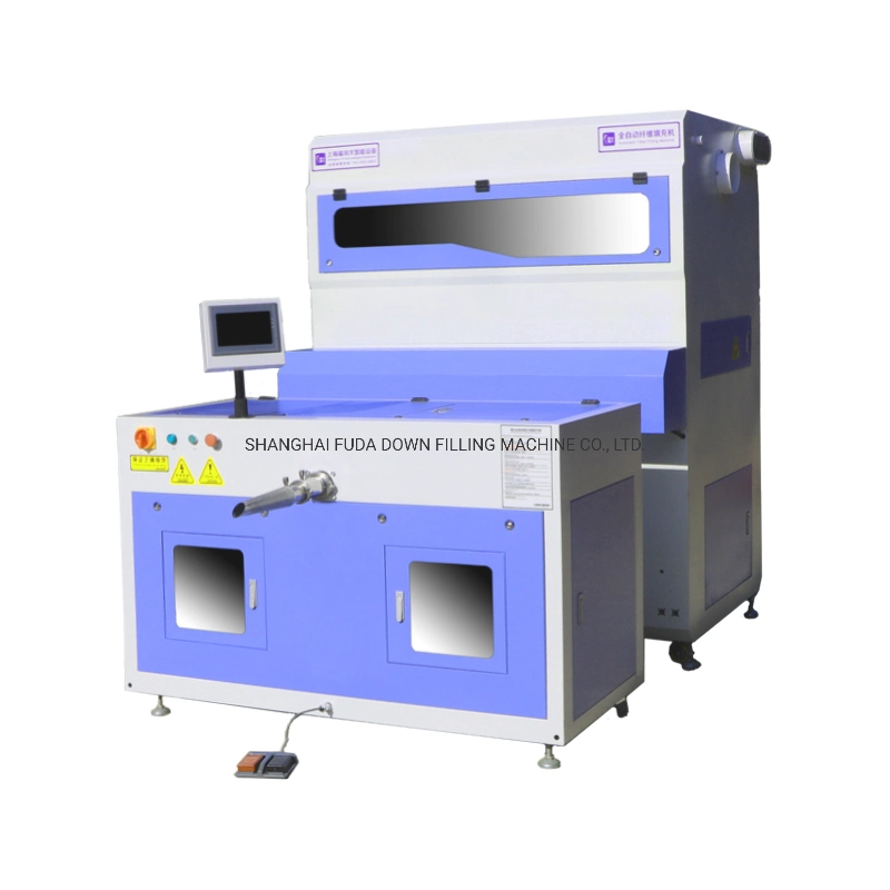 King Quality Automatic Weight Setting Hollow Silicon Polyester Staple Fiber Filling Machine