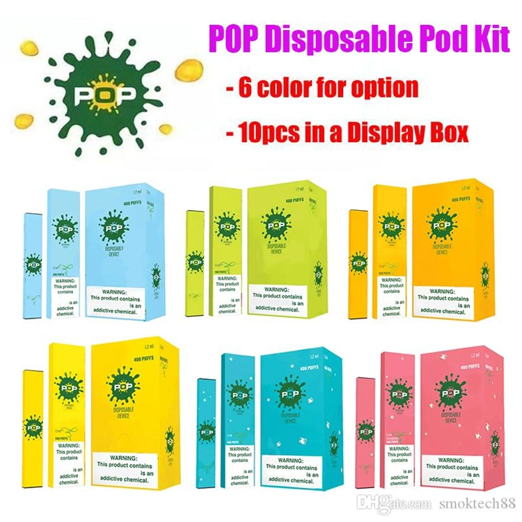 Factory Pop Disposable Vape Pen Pop Bar Vape in Stock Pop High Quality Pop Pod Kit Vs Puff Bar E Cig Mango Flavor Vs Puff Bar Vape Kit