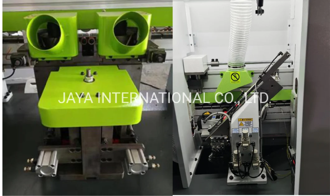 Woodworking heavy duty high speed PVC edge banding machine with corner round trimming MF50F automatic edge bander