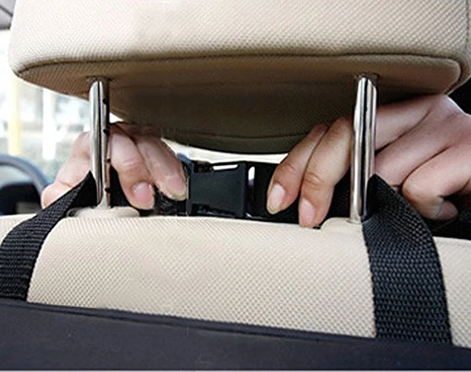 Auto Seat Back Organizer Multi-Pocket Travel Storage Insulated Cooler Bag