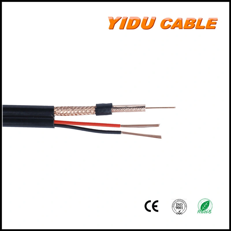 Communication Rg59 2c Camera Cable CCTV Audio Video Cable Siamese Coaxial Cable