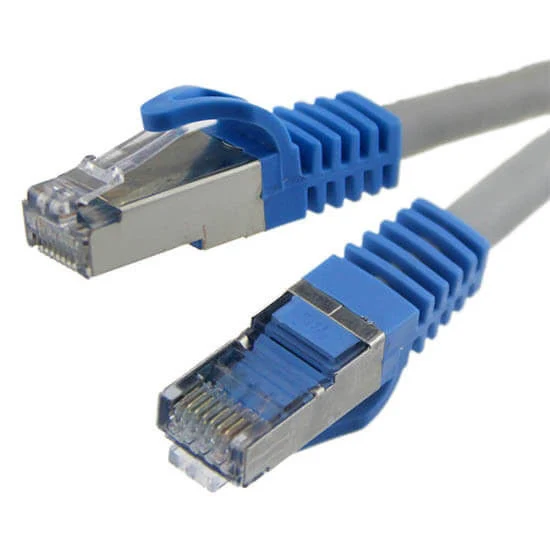 Optical Fiber 24 AWG Stranded Cat5e FTP Patch Cable, OEM Cat5e Network Patch Cable