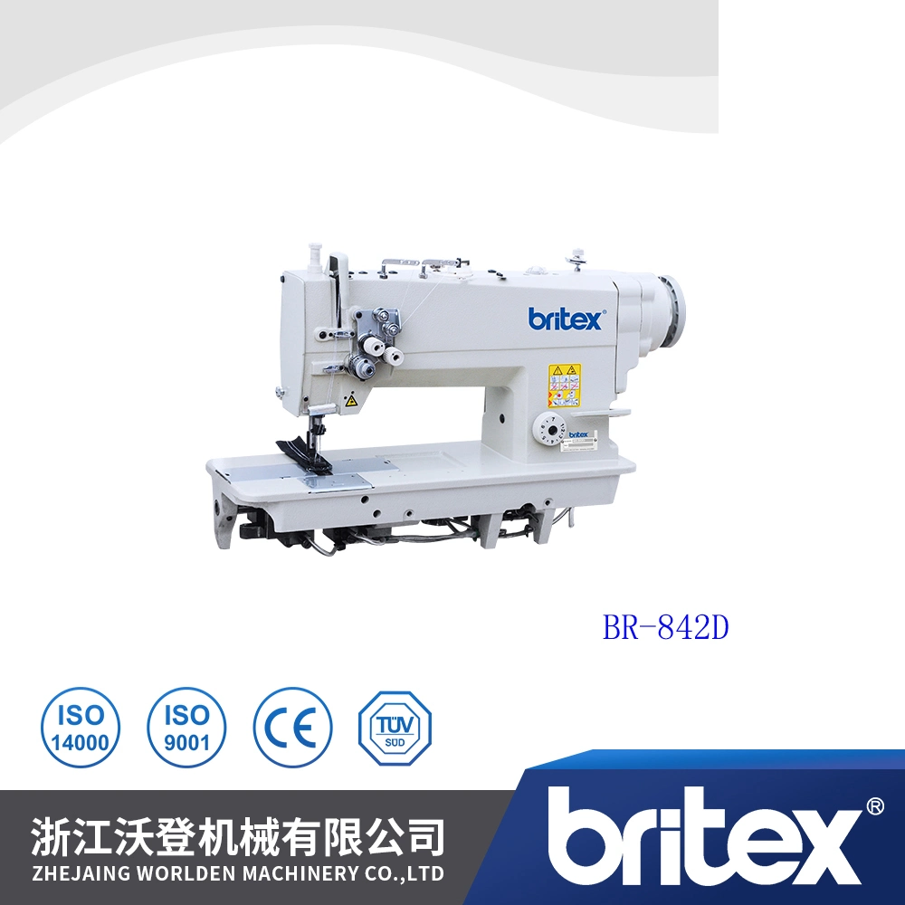 Br-842D Direct Drive High Speed Double Needle Lockstitch Sewing Machine Series