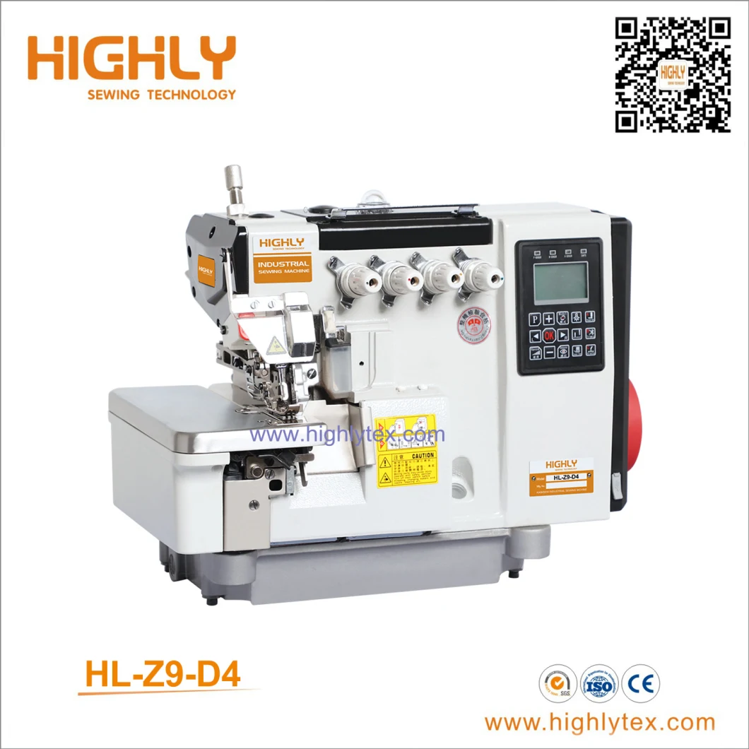 New Arrival Computerized Direct Drive Saving Energy Overlock Sewing Machine