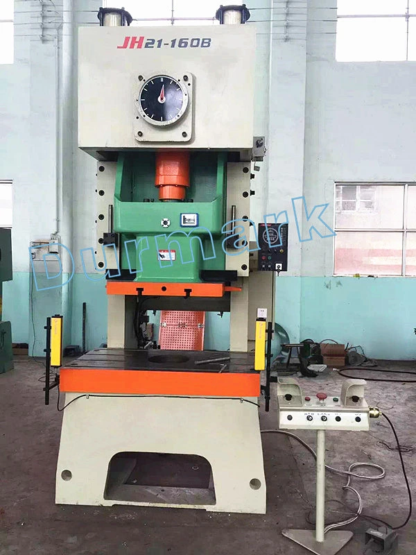 Jh21 Single Crank Mechanical Punch Press with Pneumatic Air Clutch and 160t Pneumatic Power Press Machine