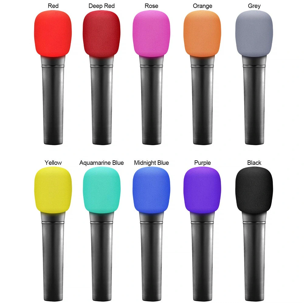 Customized Microphone Foam Thicker Cover Sponge Professional Special-Shaped Sponge Cover Microphone Foam