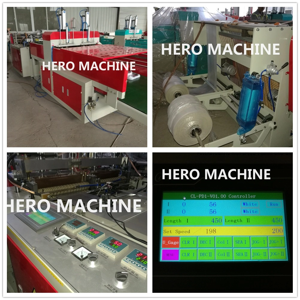 Hero Brand Automatic Woven Bag Bottom Sewing and Making Machine