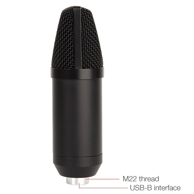 Desktop Vlog USB Condenser PC Microphone Gaming for Podcast