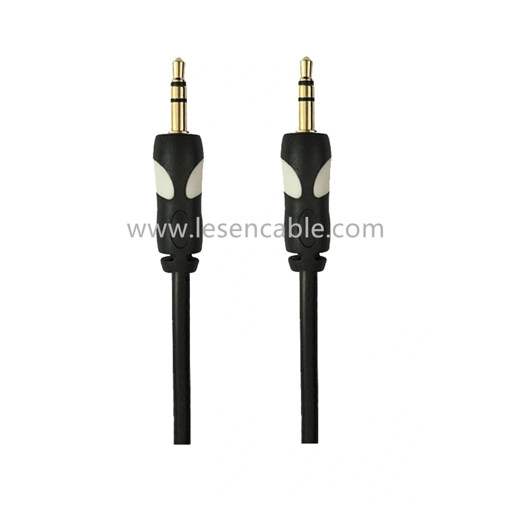 Stereo Audio Cable, 3.5mm St Male to 3.5mm St Male