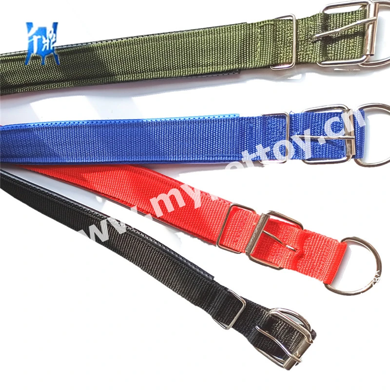 Nylon Dog Collar Leather Pet Collar Customized Dog Collar