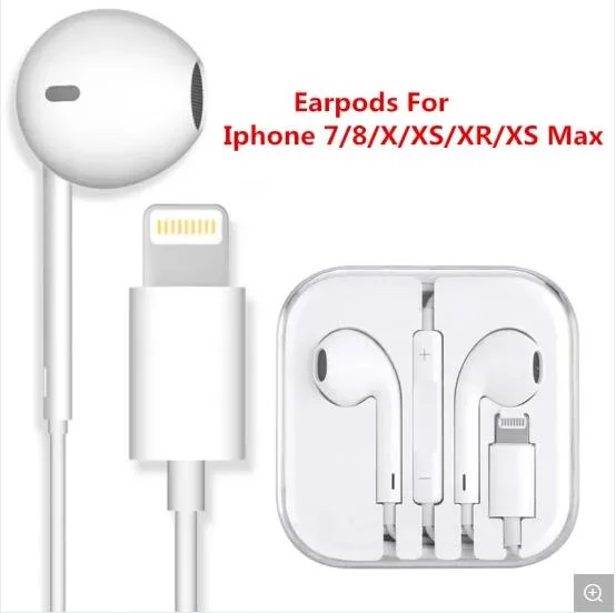 Lightning Earphones, Headphone with Microphone and Noise Isolating Headset Made Compatible Earbuds Earphones