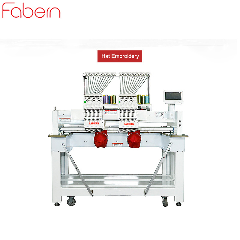Computerized Embroidery Machine China Factory 2 Heads Embroidery Machine Computerized Garment Embroidery Machine with Sequin Device