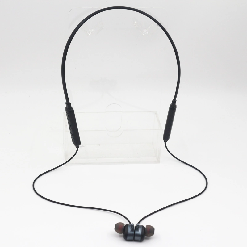 Volume Control Stereo Bass Neckband Handsfree Headphone with Microphone for Mobile Phone
