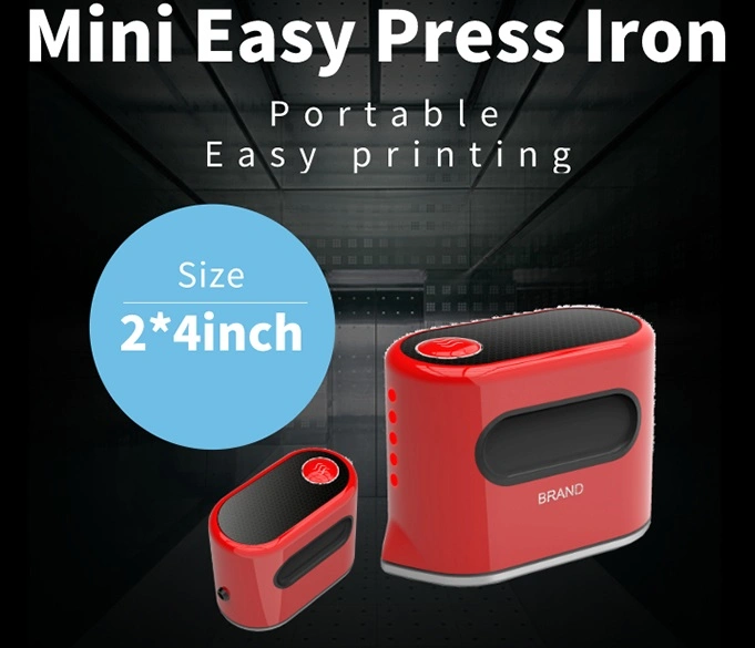 Mini Easy High Quality Portable Heat Press Iron Machine for Tshirt Caps Sublimation Machine