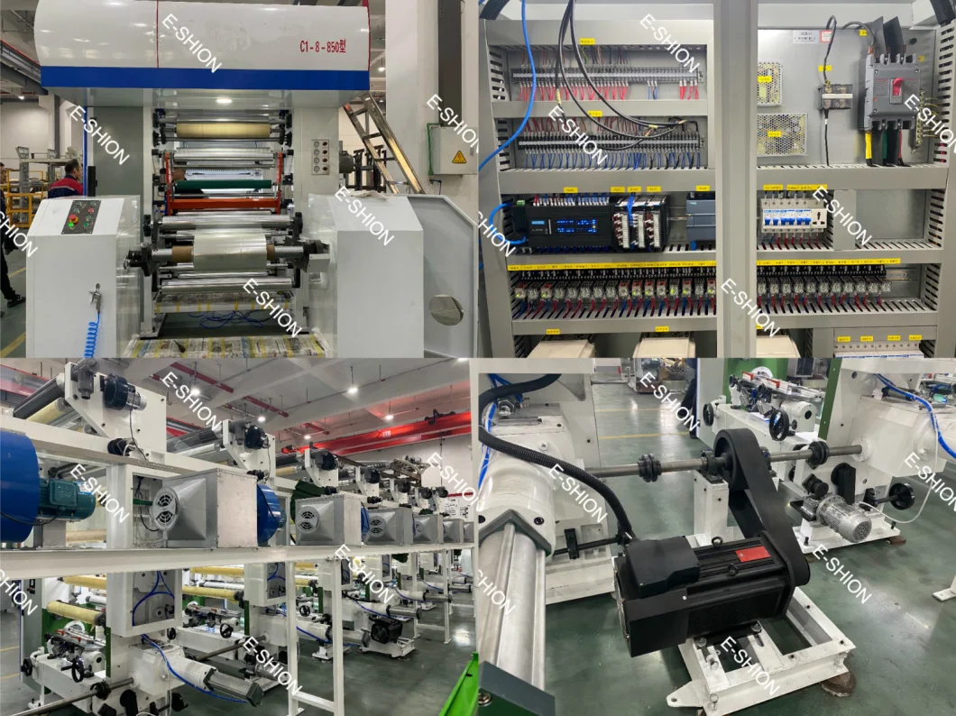 Computer Controlled 8 Color Gravure Printing Machine Rotogravure Printing Machine
