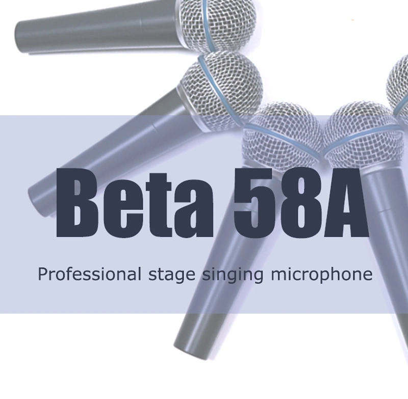 with Transformer Microphone Beta58A Professional Wired Voice Recording Podcasting Studio Mic