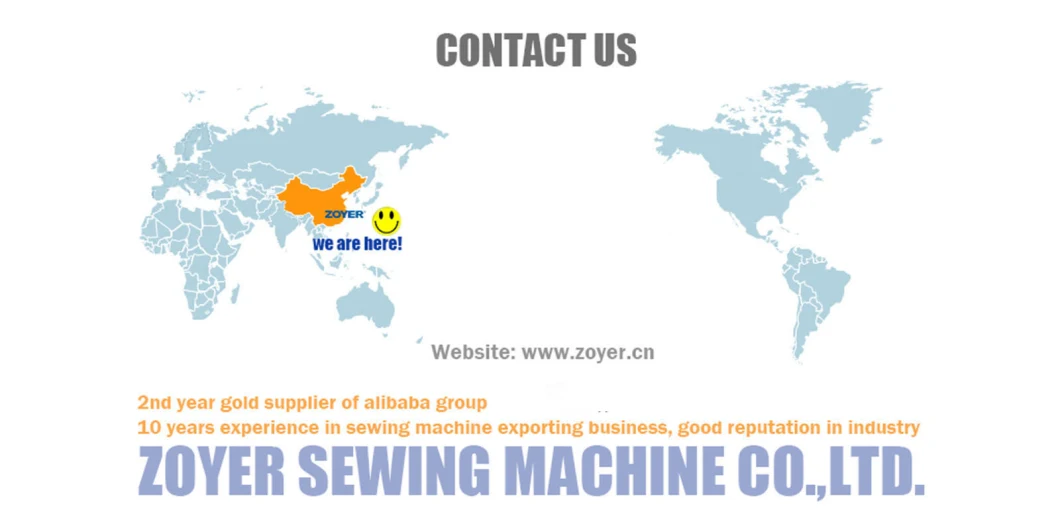 Zy 1433p 33-Needle Flat-Bed Double Chain Stitch Sewing Machine