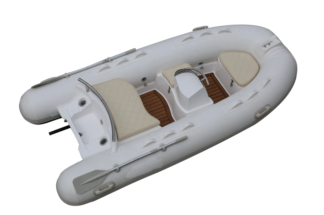 3.3m/10.8FT Inflatable Boat Hypalon Rib Boat Semi Rigid Inflatable Boat T Rib Boats Hard Bottom Inflatable Boats Inflatable Boat Rib Boat