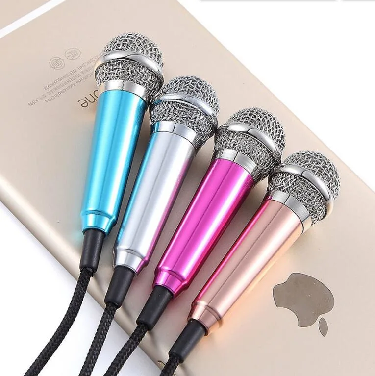 3.5mm Hands-Free Clip on Mini Lapel Microphone Microphone for Computer Phone