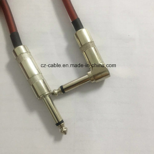 Speaker Cable AV Cable Phone Cable, 6.35mm 1/4inch Plug Cable, Guitar Player Cable