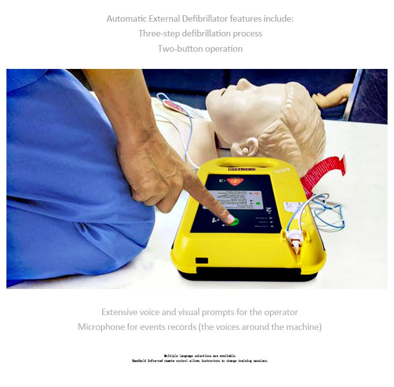 Fist-Aid Automated External Defibrillator Aed Defi5 with Microphone