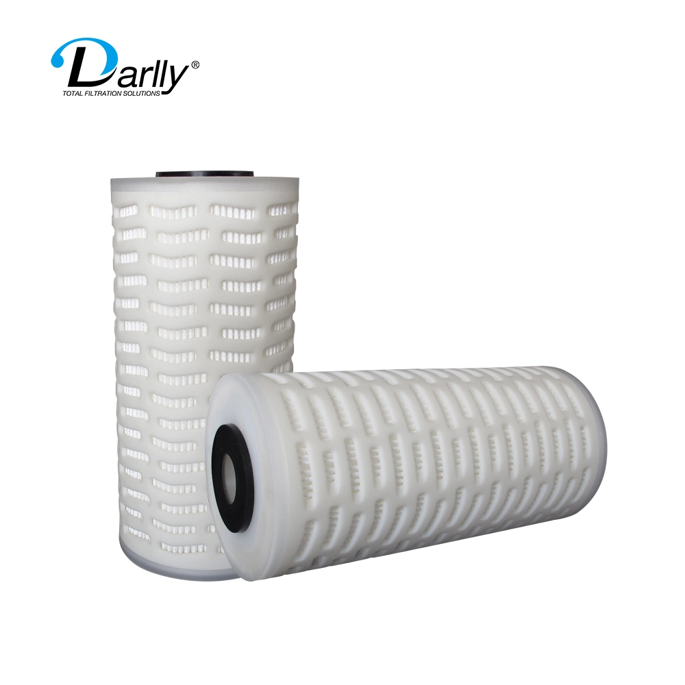 Outside Diameter 115mm Big Filtration Area Big Blue Filter Cartridge for Drinking Water