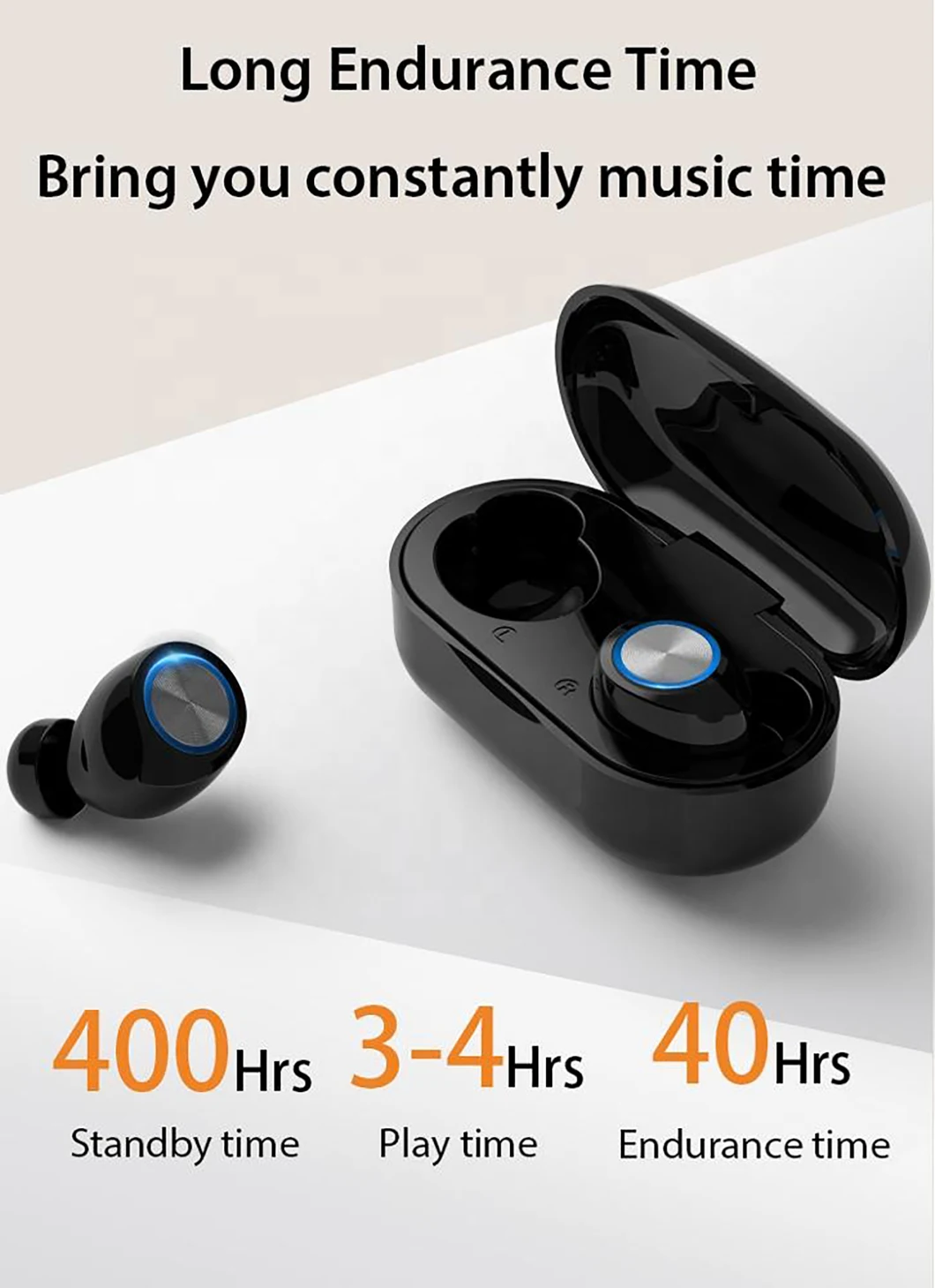 Mini Multi Color Wireless 5.0 Earbuds Mobile Phone Headphone Earphone Bluetooth Running Microphone