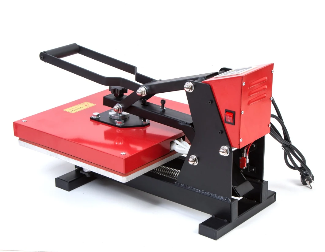 Flat Clamshell Sublimation Transfer Heat Press for T-Shirt Printing