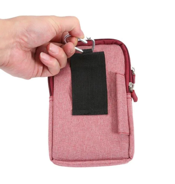Mens Mobile Phone Bag Fanny Waist Belt Loop Bag