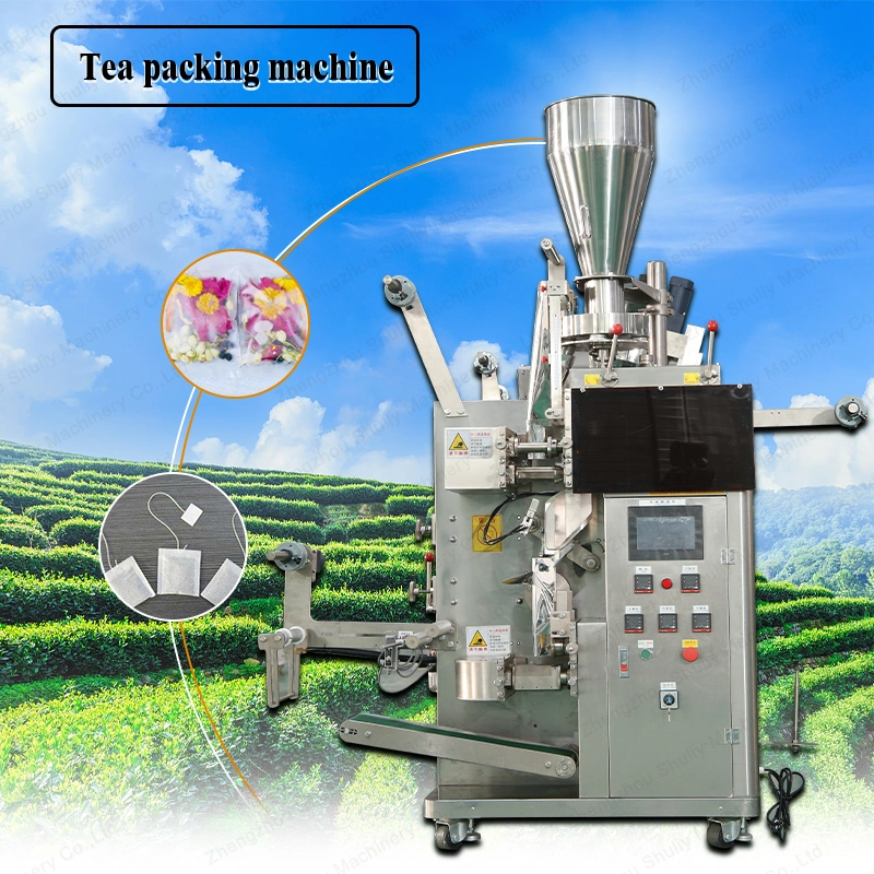 Automatic Sachet Small Tea Bag Packing Packaging Filling Machine with String Price