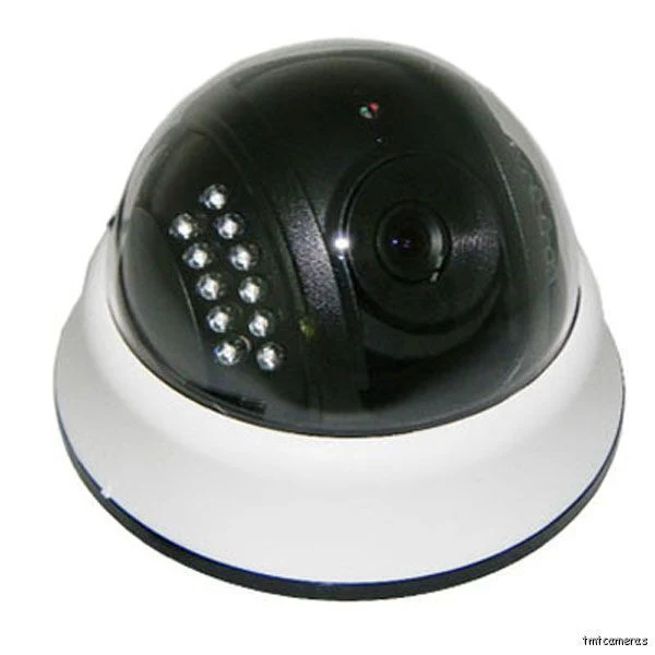 HD 700tvl 1/3 Sony CCD CCTV Security IR Infrared Day Night Dome Audio Mic Camera