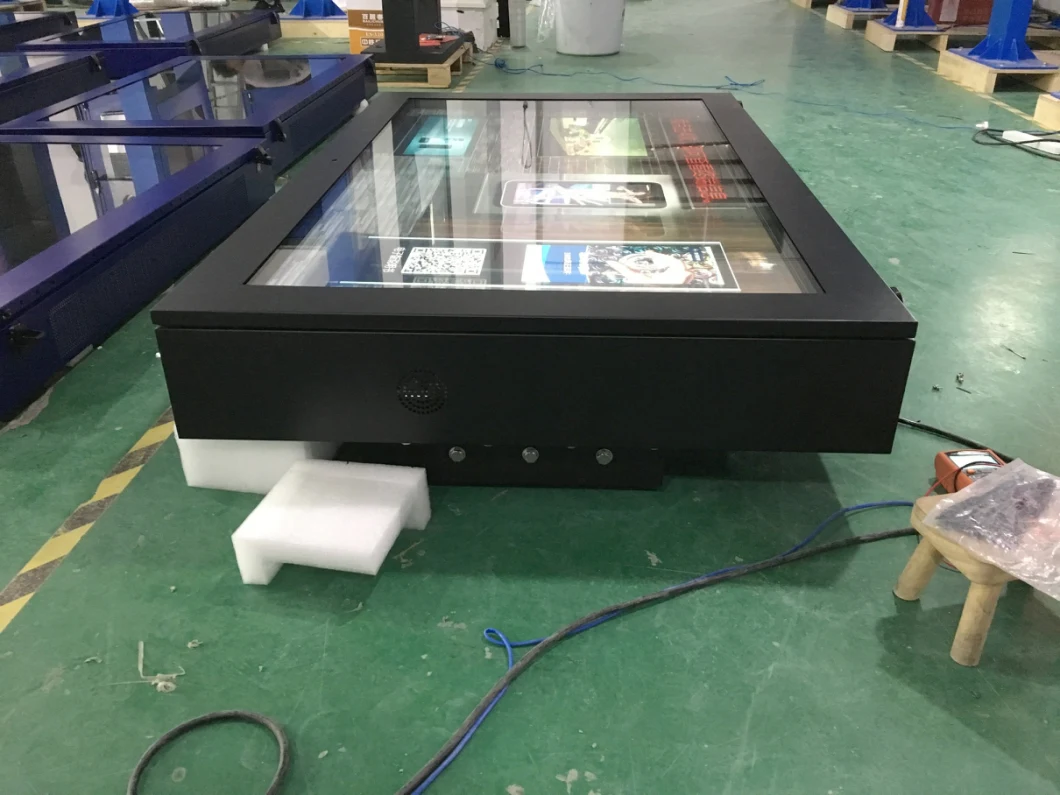 55inch Double Sided Outdoor Kiosk with Camera, NFC, Speaker and Microphone