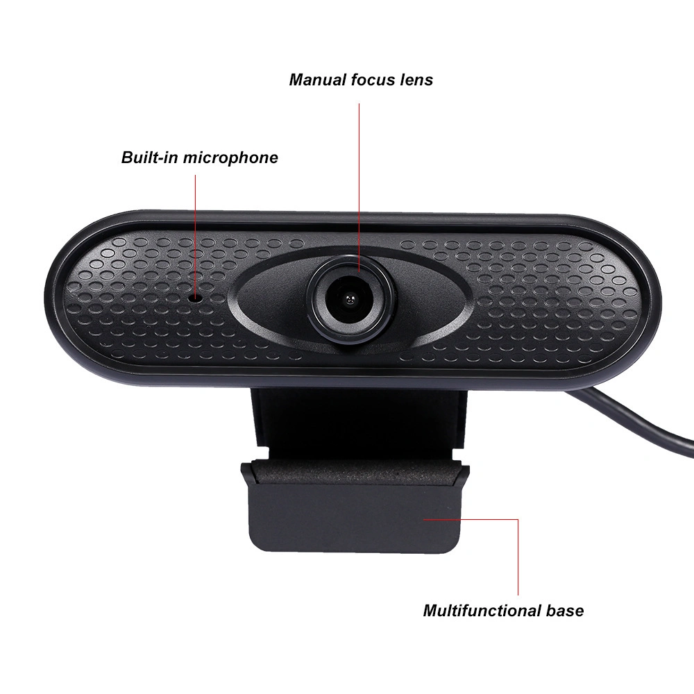 20USB Webcam Computer PC Camera with Microphone 1080P Video Support