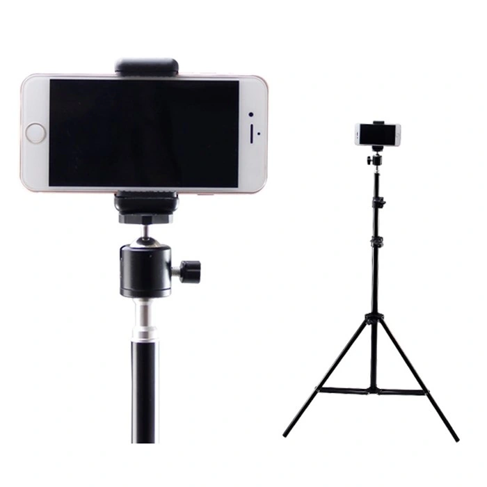 Mini Ball Head Phone Clip Canon Tripod 200cm Selfie Photo Camera Stand