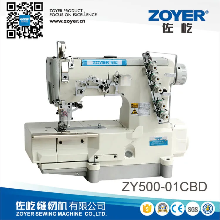 Zy 500-01cbd Direct Drive High Speed Interlock General Plain Sewing