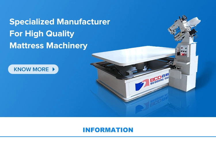 Long Arm Drop Stitch Sewing Machine for Mattress Manufacturing Machine (BBF)