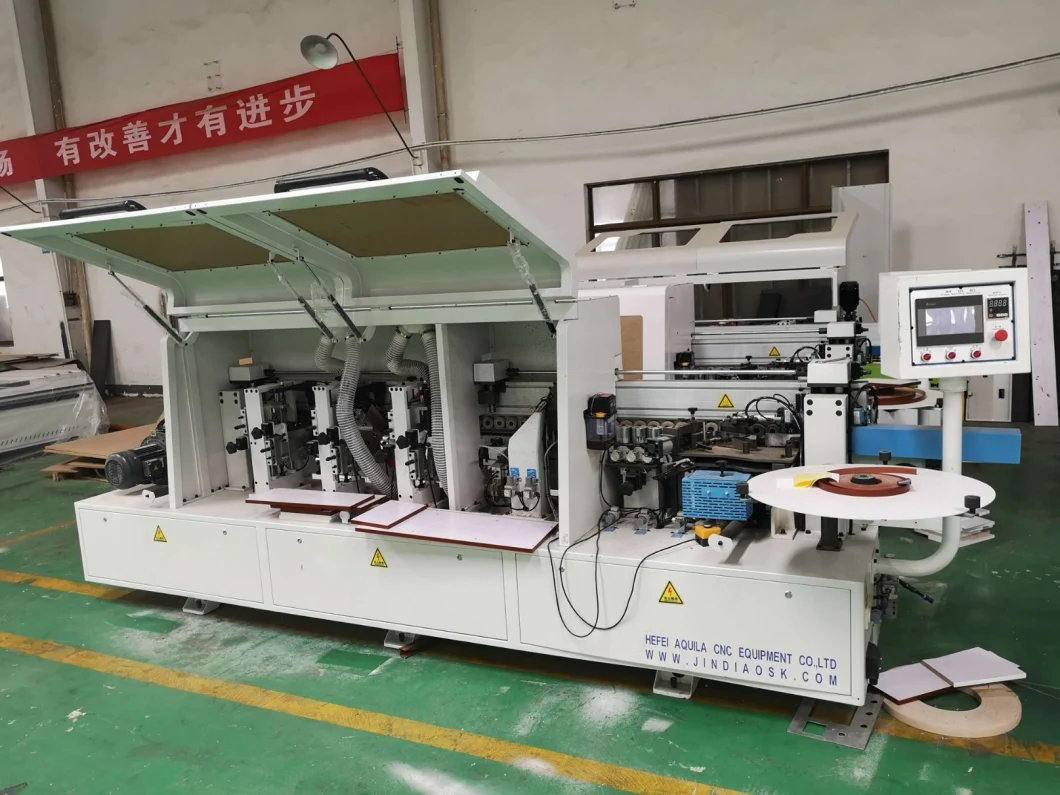 Zsf60d Automatic High Speed with Buffering Acrylic Board CNC Edge Banding Machine for Pocket Doors